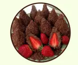 Coxinha de Brigadeiro c/ Morango