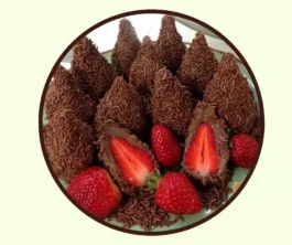 Coxinha de Brigadeiro c/ Morango
