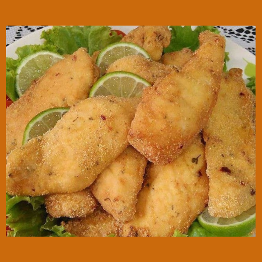 FILÉ DE PESCADA FRITO