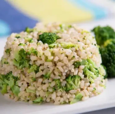 Arroz Integral com Brócolis receita saudavel