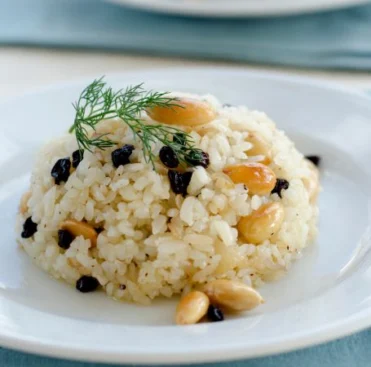 Arroz com Amêndoas