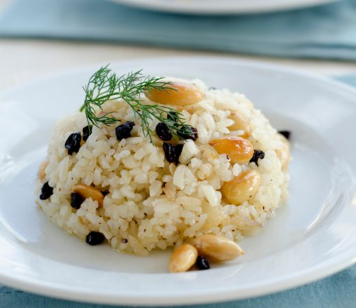 Arroz com Amêndoas
