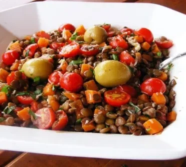 Salada de Lentilha