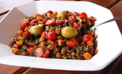 Salada de Lentilha