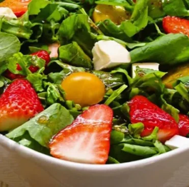 Salada de morangos