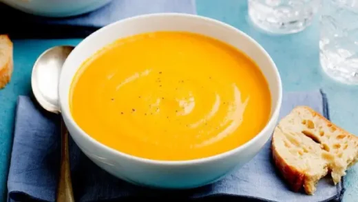 Sopa de Cenoura e Batata Doce