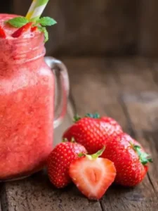 Suco de Morango e LimãoDetox