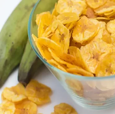Chips de Banana Verde, receita da banana para emagrecer