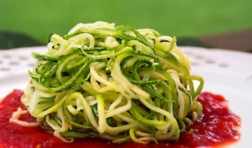 Espaguete de Abobrinha
