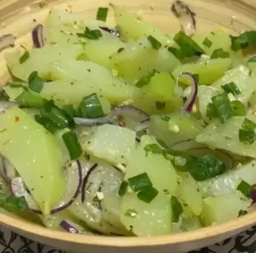 Salada de Chuchu ajuda no emagrecimento