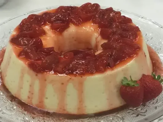 Pudim de Iogurte Natural