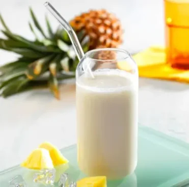 Shake de Abacaxi e Banana