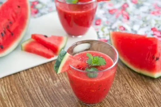 Shake de Melancia e Banana