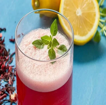 Chá de Hibisco com Limão 5