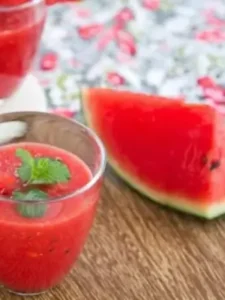 Shake de Melancia e Banana