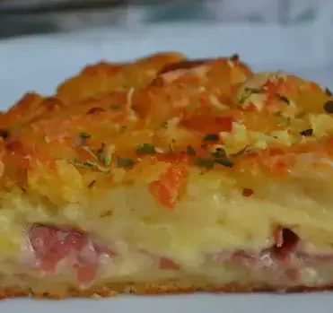 Quiche de Ovos e Queijo