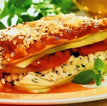 lasanha de abobrinha