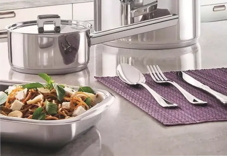 Panela Tramontina Brava Em Aço Inox Fundo Triplo 16cm 1,4l