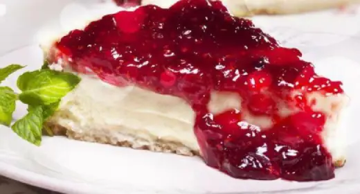 Cheesecake de Framboesa