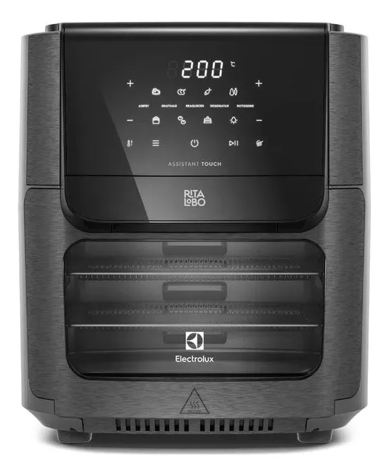 Fritadeira Air Fryer Electrolux por Rita Lobo EAF90, 12 Litros