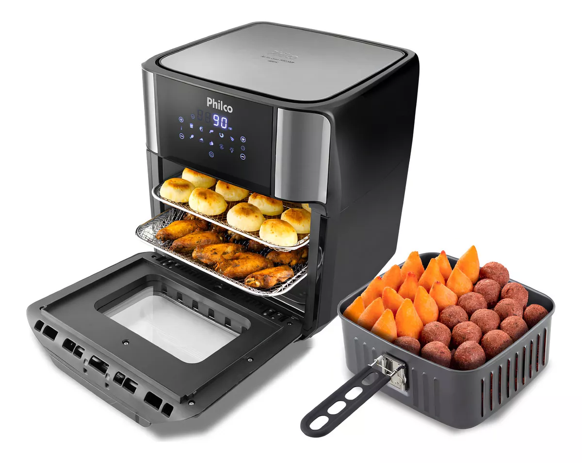 Fritadeira Air Fryer Oven Philco PFR2200P, 12 litrosF