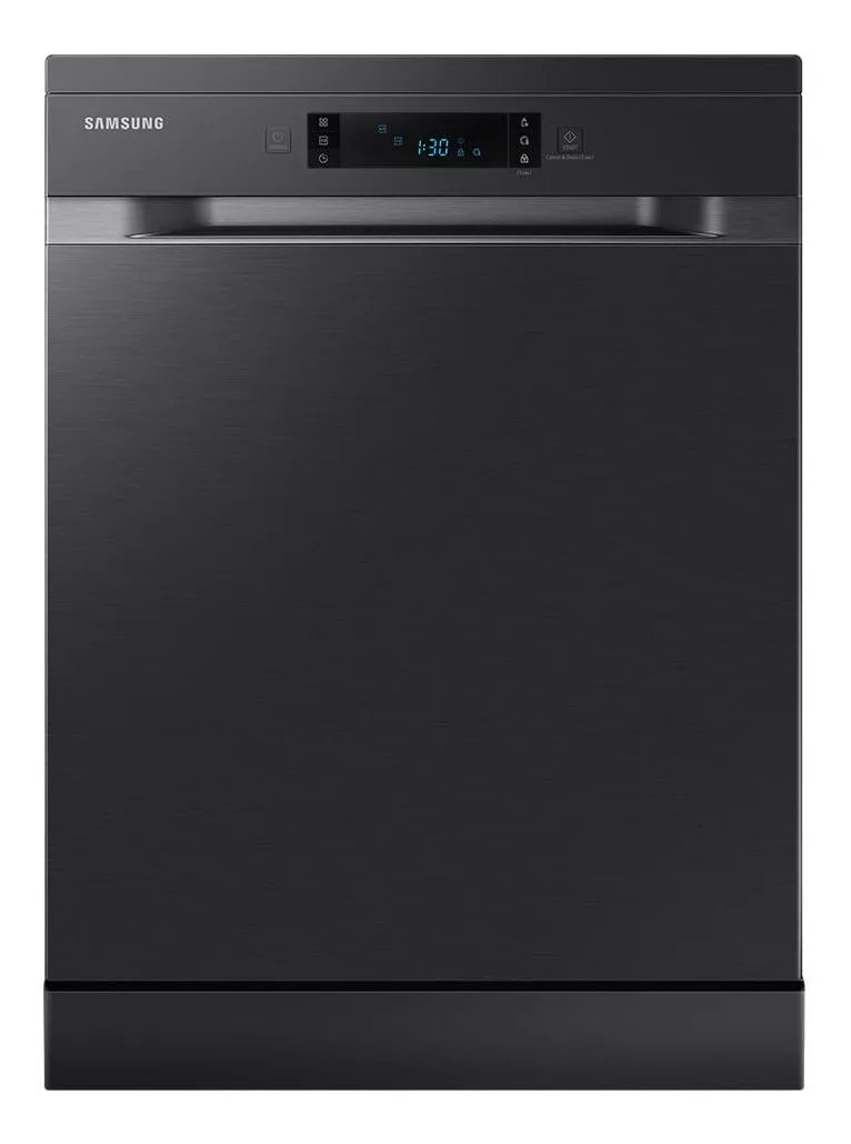 Lava-Louças Samsung Inox Preta 14 Serviços