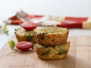 Bolinhos de Quinoa e Espinafre