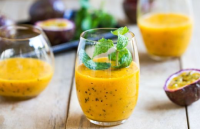Shake de Maracujá com Aveia