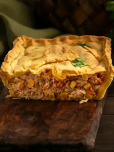 Torta de Frango com Iogurte e Aveia