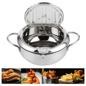 Frigideira estilo janponesa com tampa